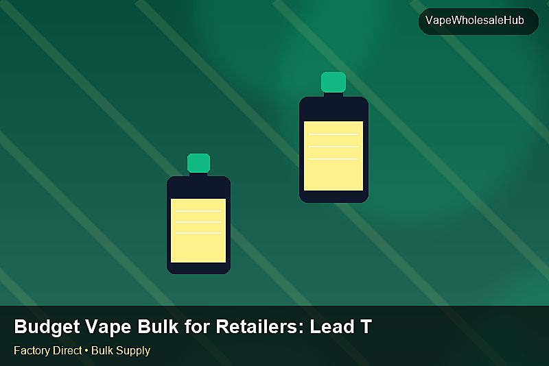 Budget Vape Bulk for Retailers — Budget Vape Bulk for Retailers: Lead Time & MOQ | 2026 Edition photo 1