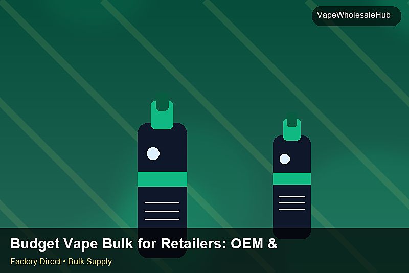 Budget Vape Bulk for Retailers — Budget Vape Bulk for Retailers: OEM & ODM Service | 2026 Edition photo 2