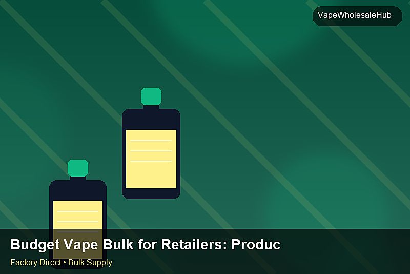 Budget Vape Bulk for Retailers — Budget Vape Bulk for Retailers: Production Capacity | 2026 Edition photo 2