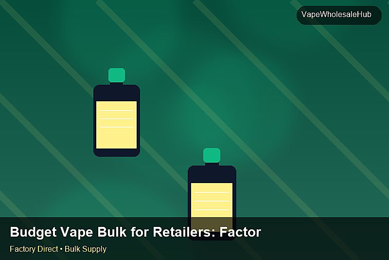 Budget Vape Bulk for Retailers — Budget Vape Bulk for Retailers: Factory Audit Report | 2026 Edition photo 2