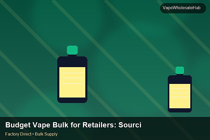 Budget Vape Bulk for Retailers — Budget Vape Bulk for Retailers: Sourcing Workflow | 2026 Edition photo 1