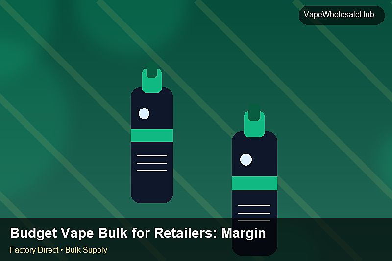 Budget Vape Bulk for Retailers — Budget Vape Bulk for Retailers: Margin Calculator | 2026 Edition photo 2