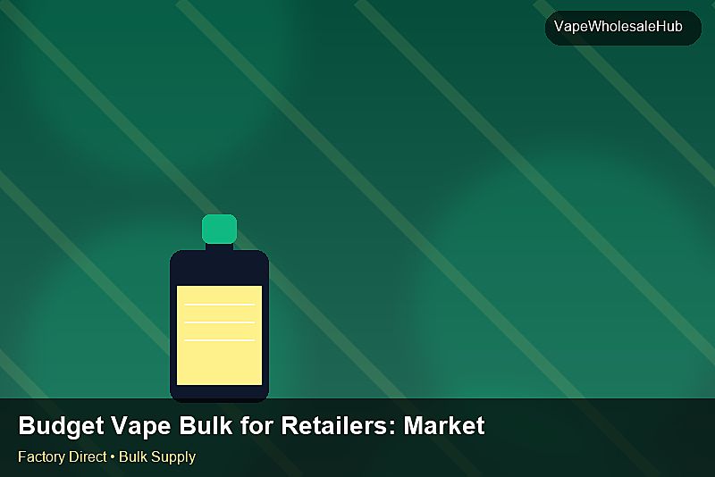 Budget Vape Bulk for Retailers — Budget Vape Bulk for Retailers: Market Comparison | 2026 Edition photo 2